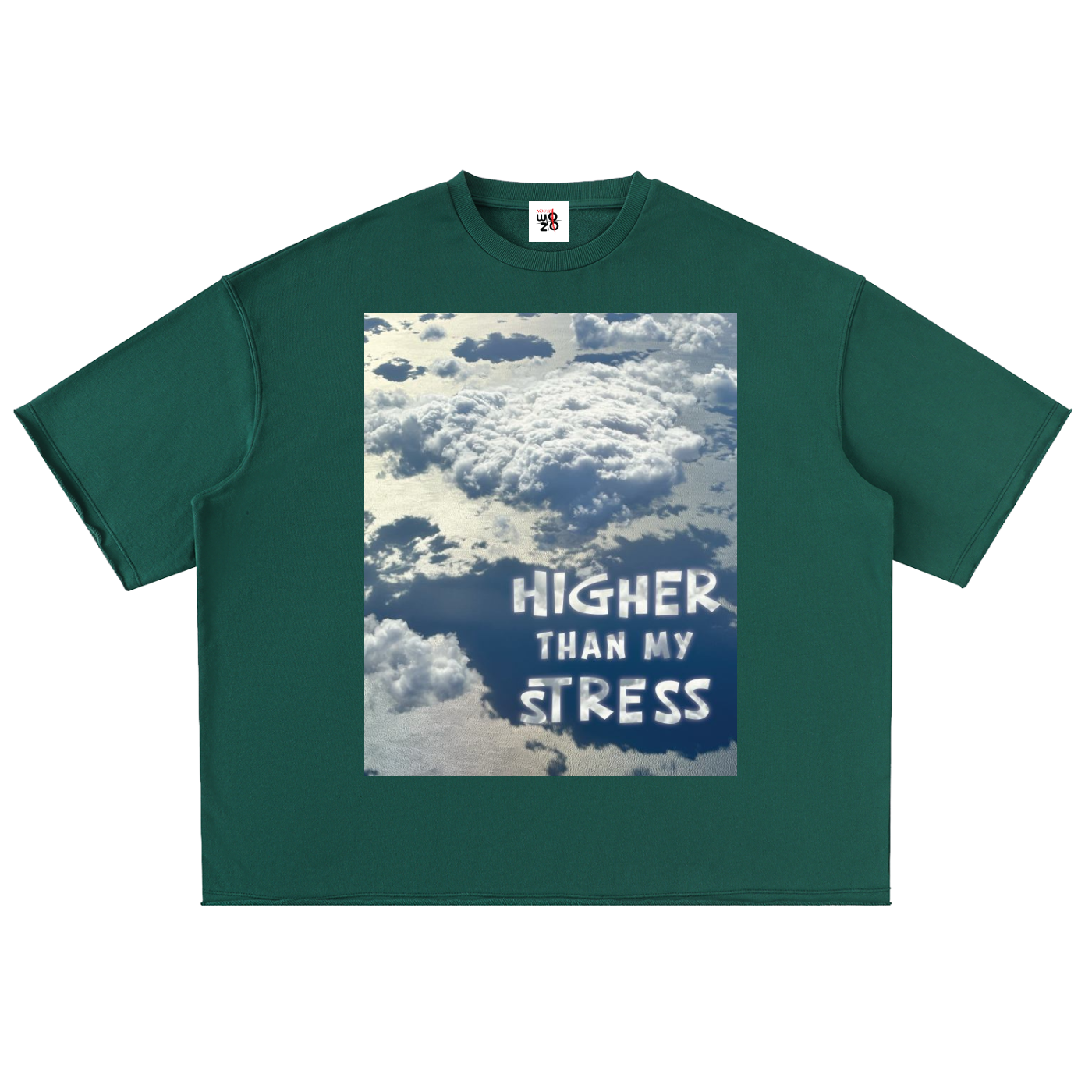 Washed Rolled Hem Half Sleeve T-Shirt