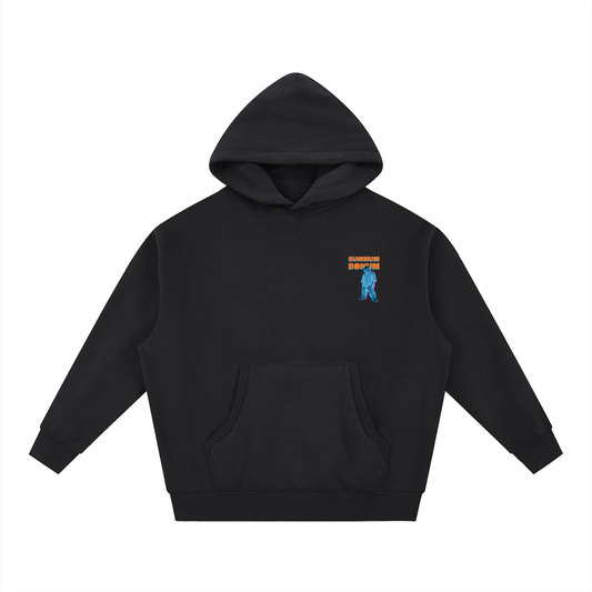 Essential Oversized Boxy Fit Fleece Hoodie