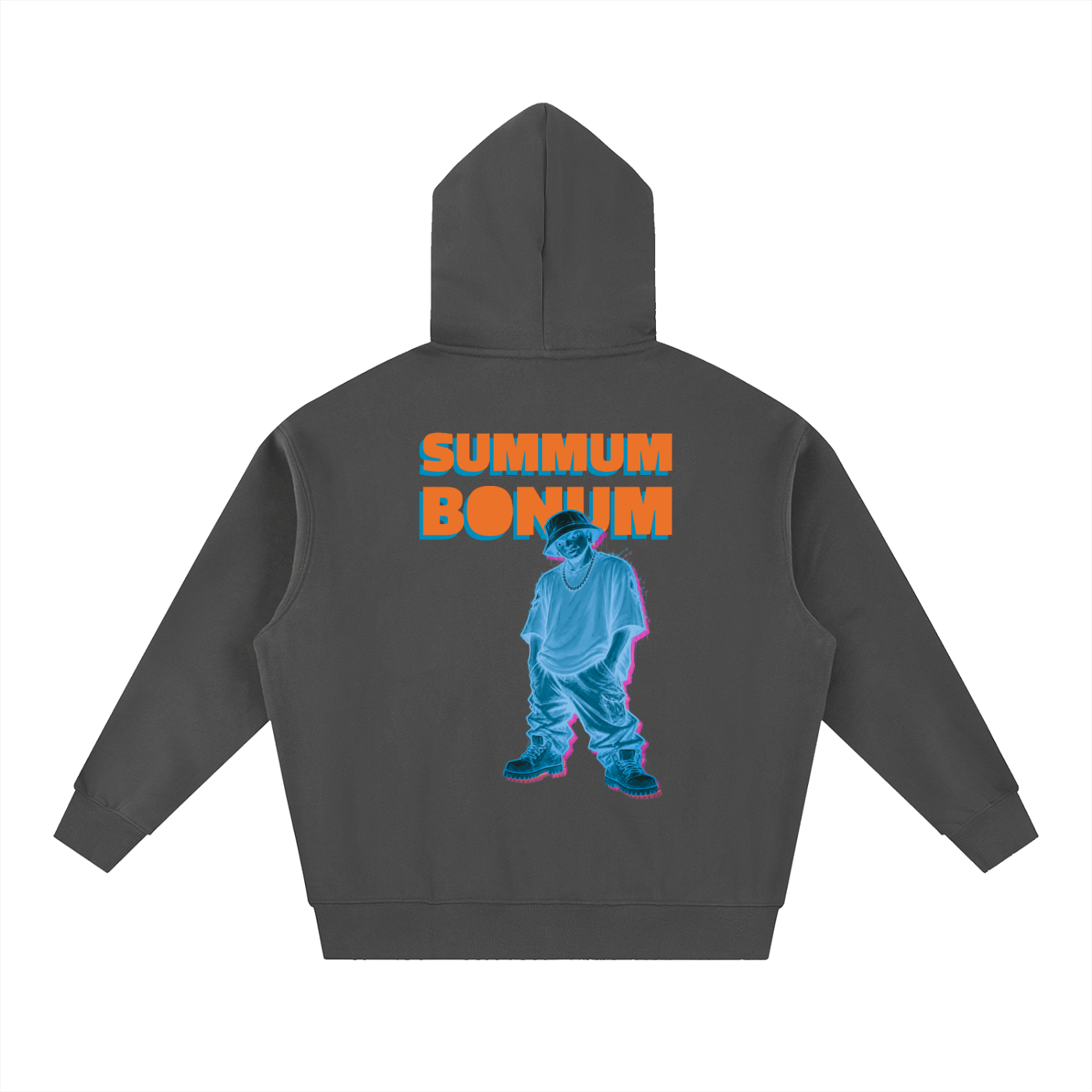 Essential Oversized Boxy Fit Fleece Hoodie