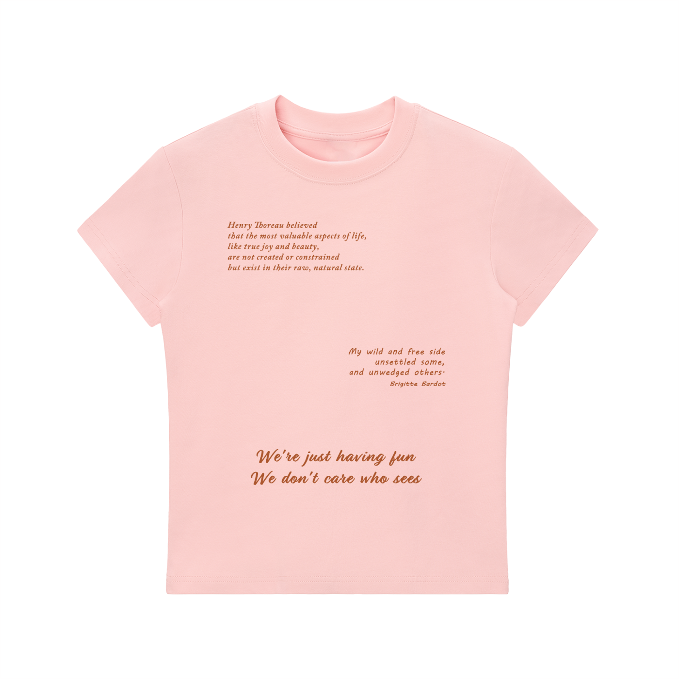 Essential Bodycon Crewneck T-Shirt