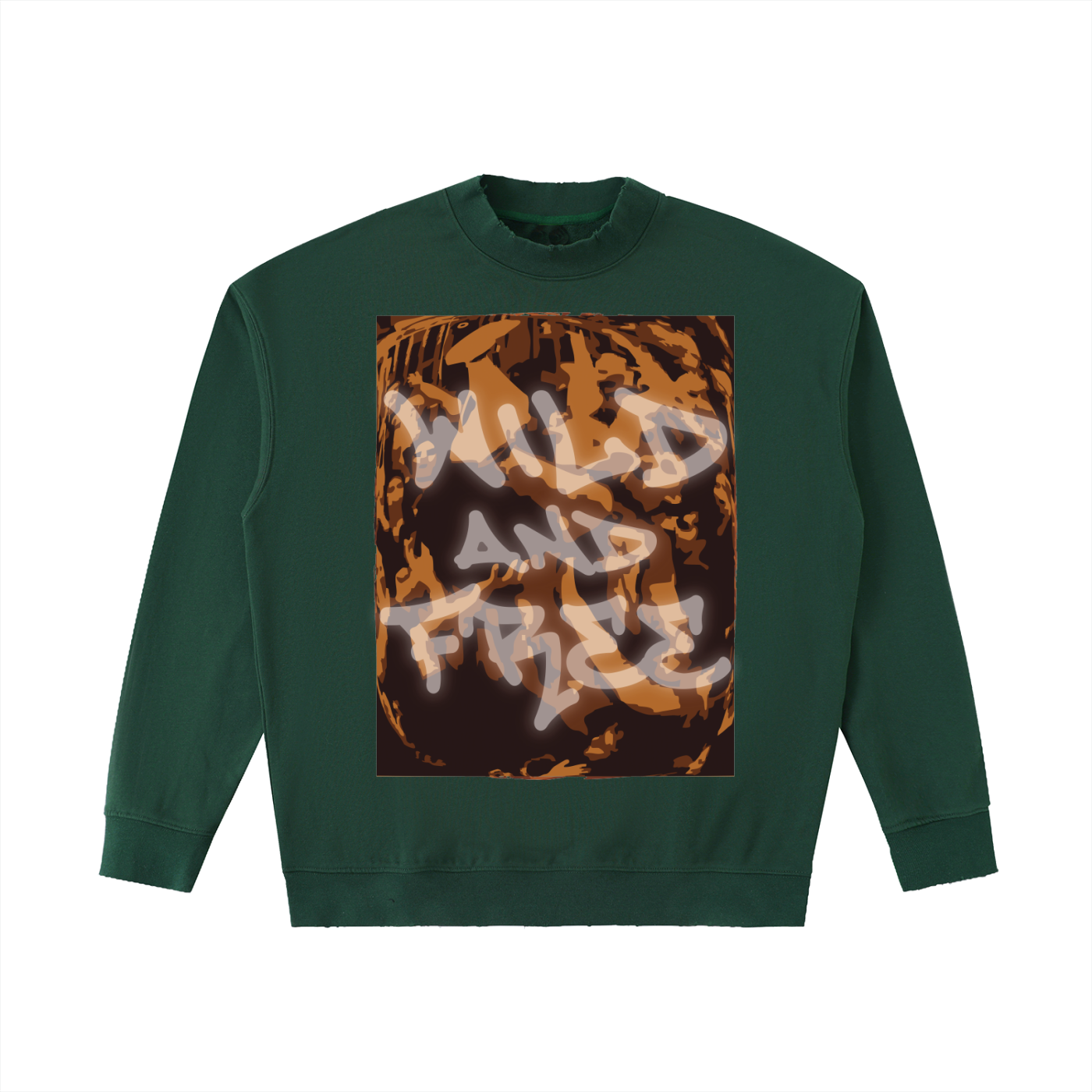 Drop Shoulder Crewneck Sweatshirt