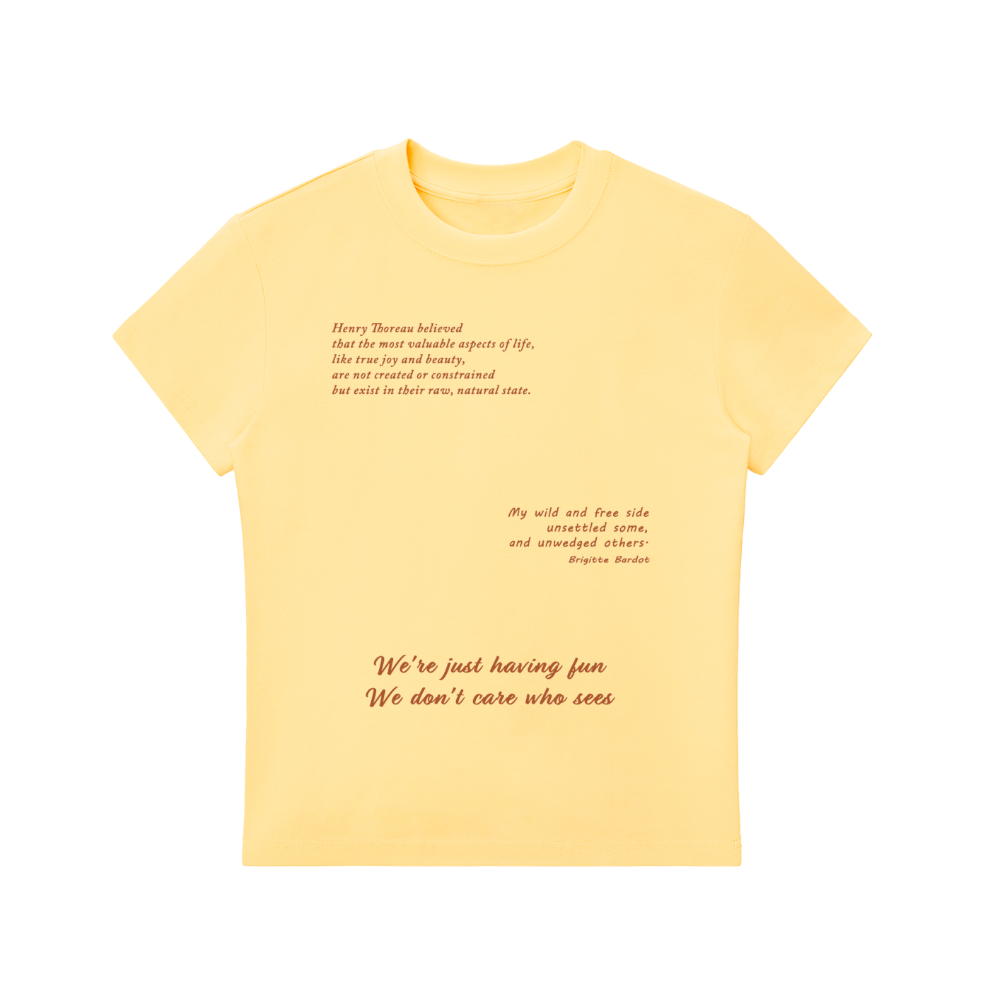 Essential Bodycon Crewneck T-Shirt