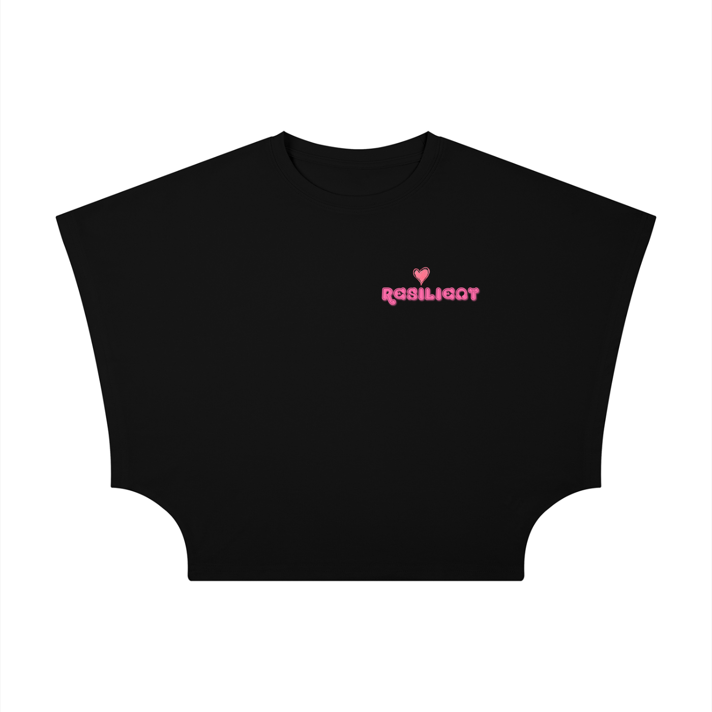 Women's Cropped Dolman T-Shirt