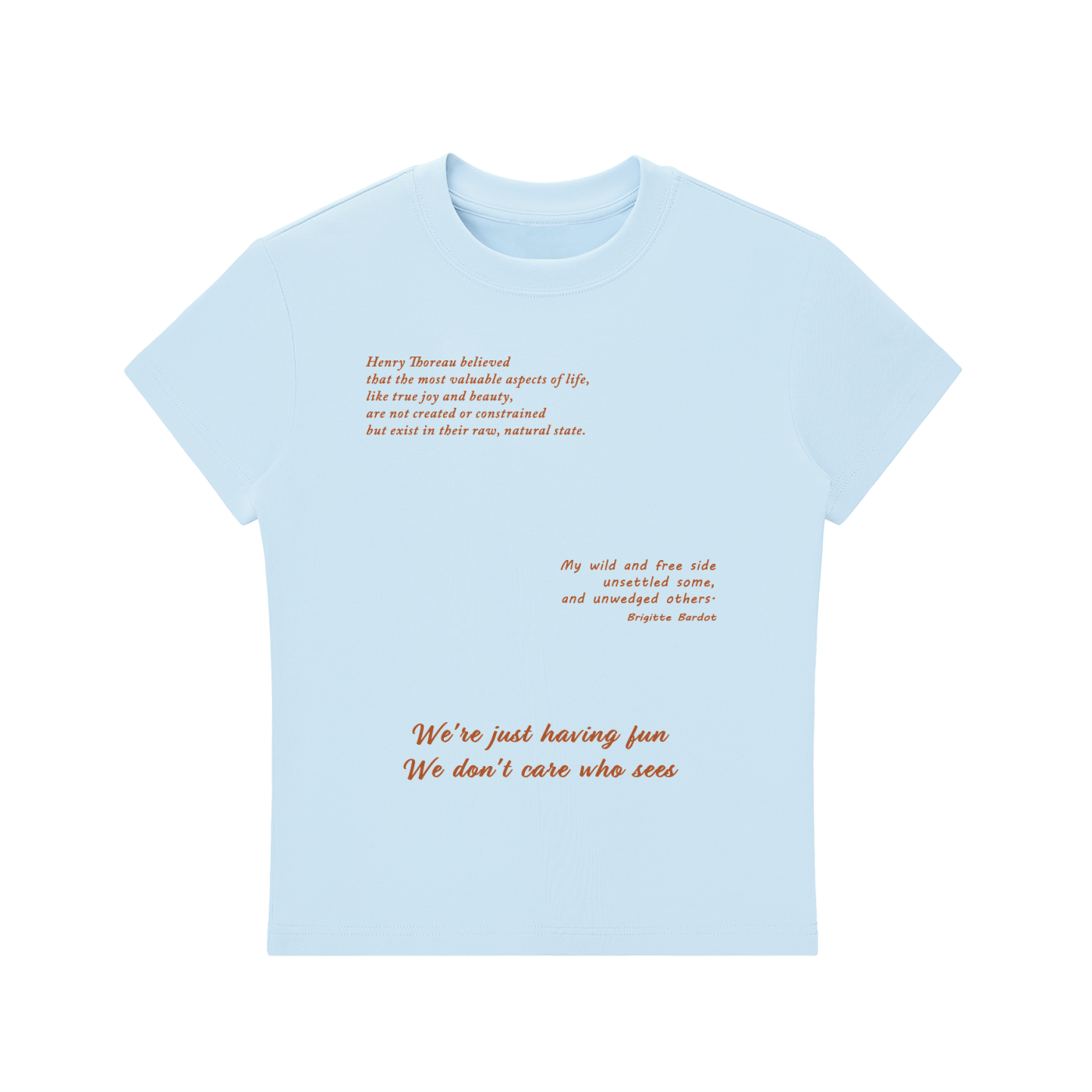 Essential Bodycon Crewneck T-Shirt