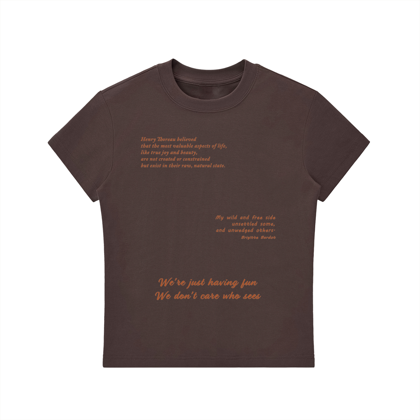 Essential Bodycon Crewneck T-Shirt