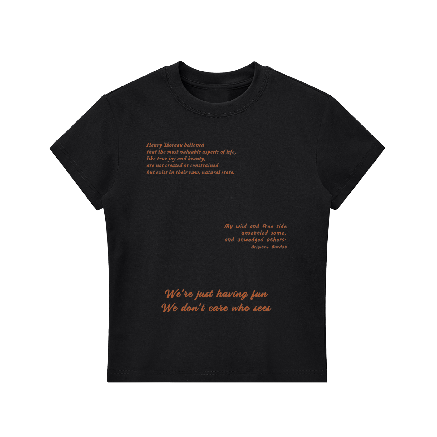Essential Bodycon Crewneck T-Shirt