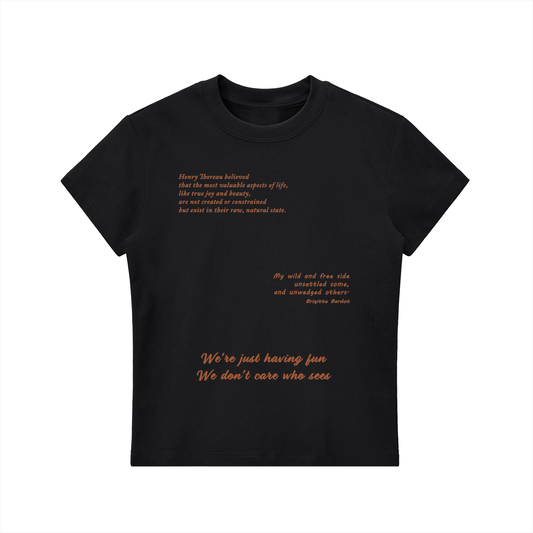 Essential Bodycon Crewneck T-Shirt