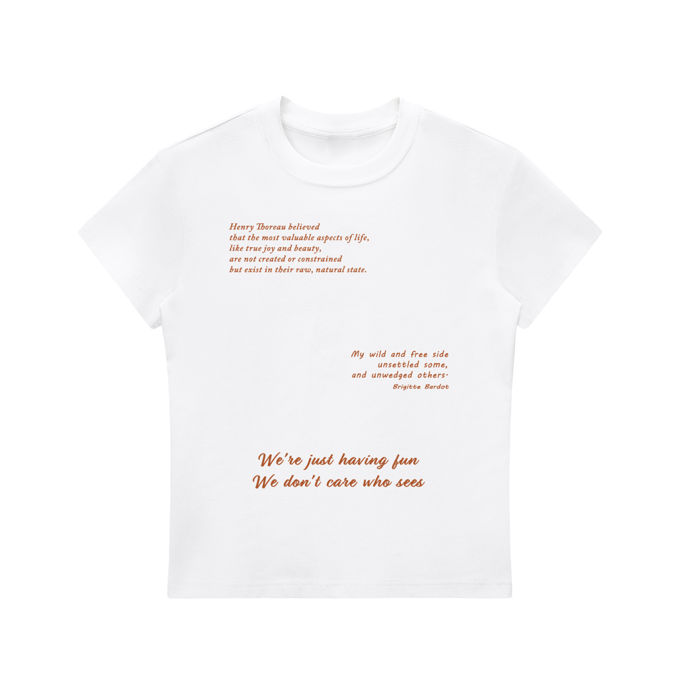Essential Bodycon Crewneck T-Shirt