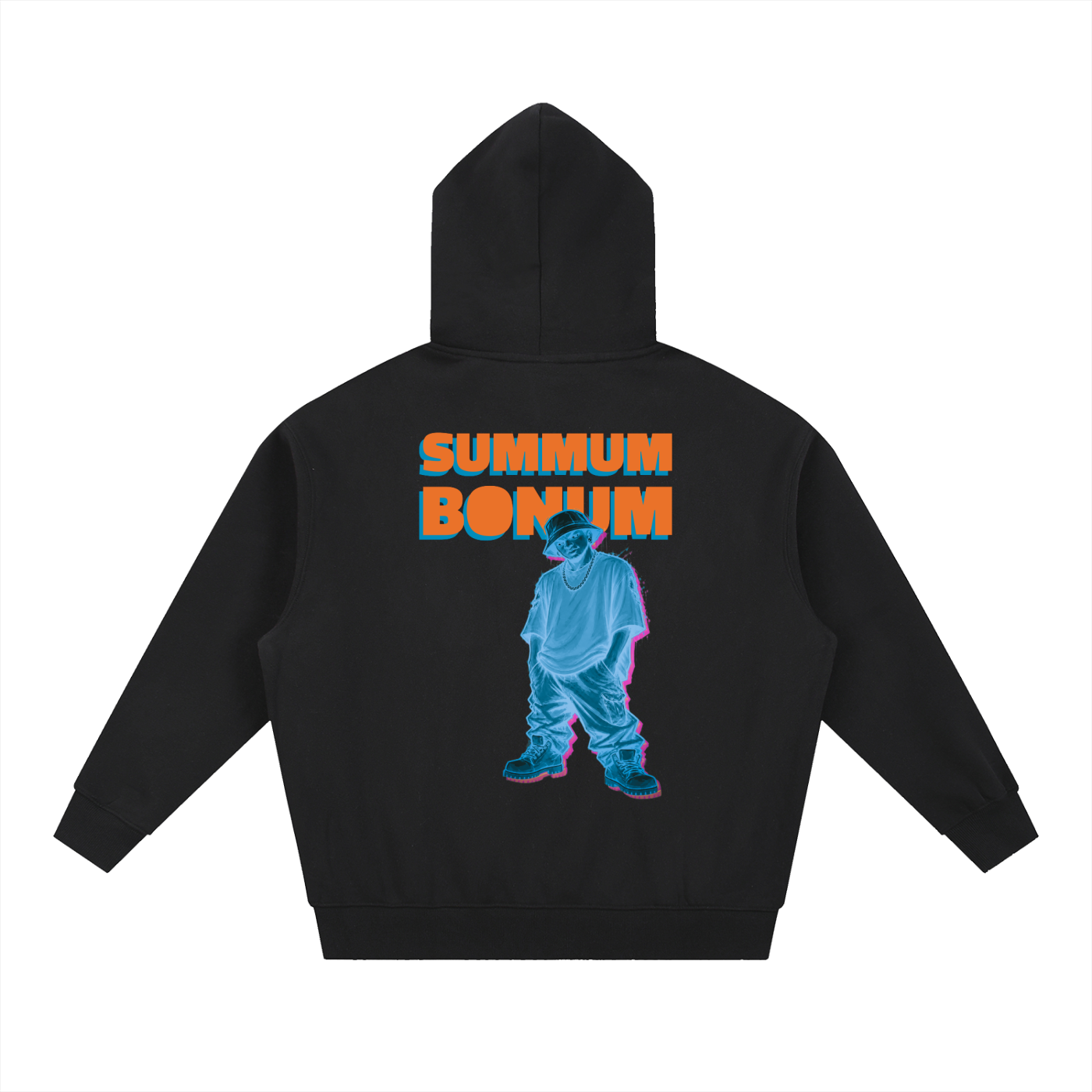Essential Oversized Boxy Fit Fleece Hoodie
