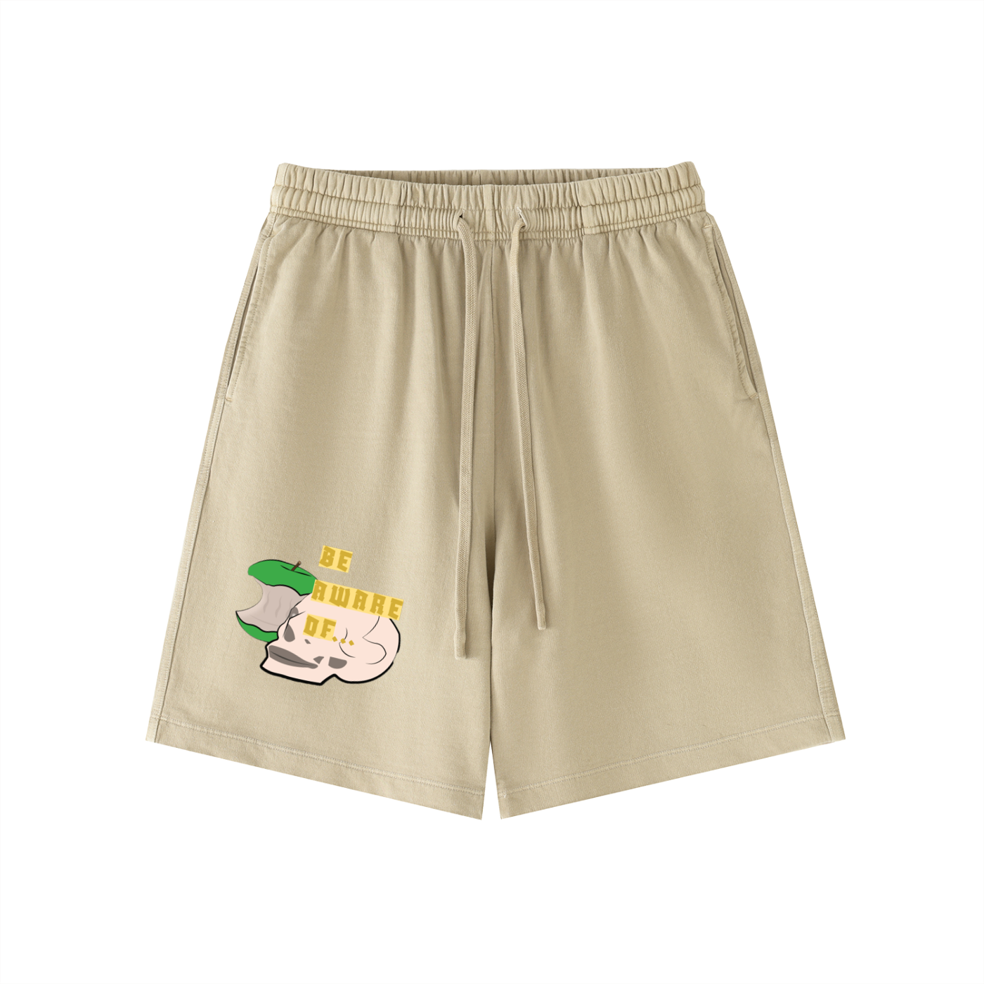 Vintage Wash Cotton Shorts