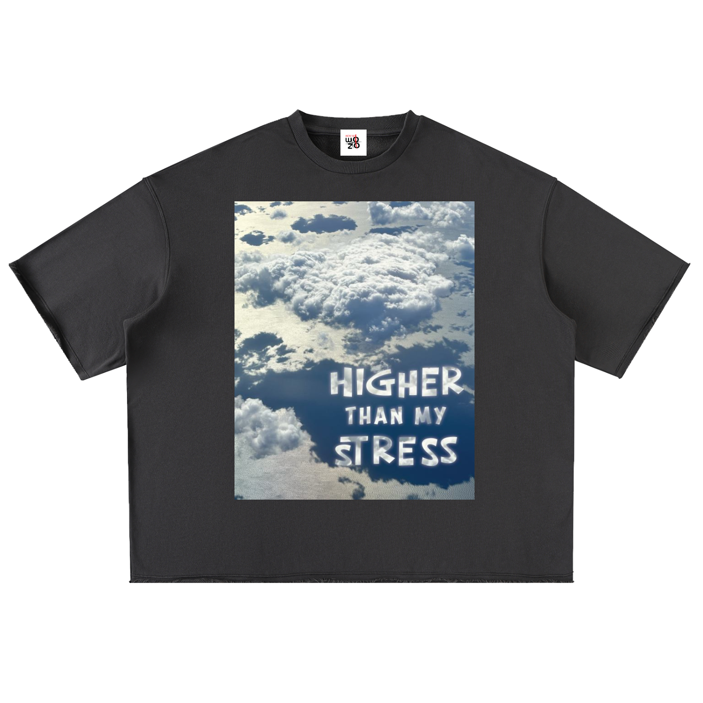 Washed Rolled Hem Half Sleeve T-Shirt