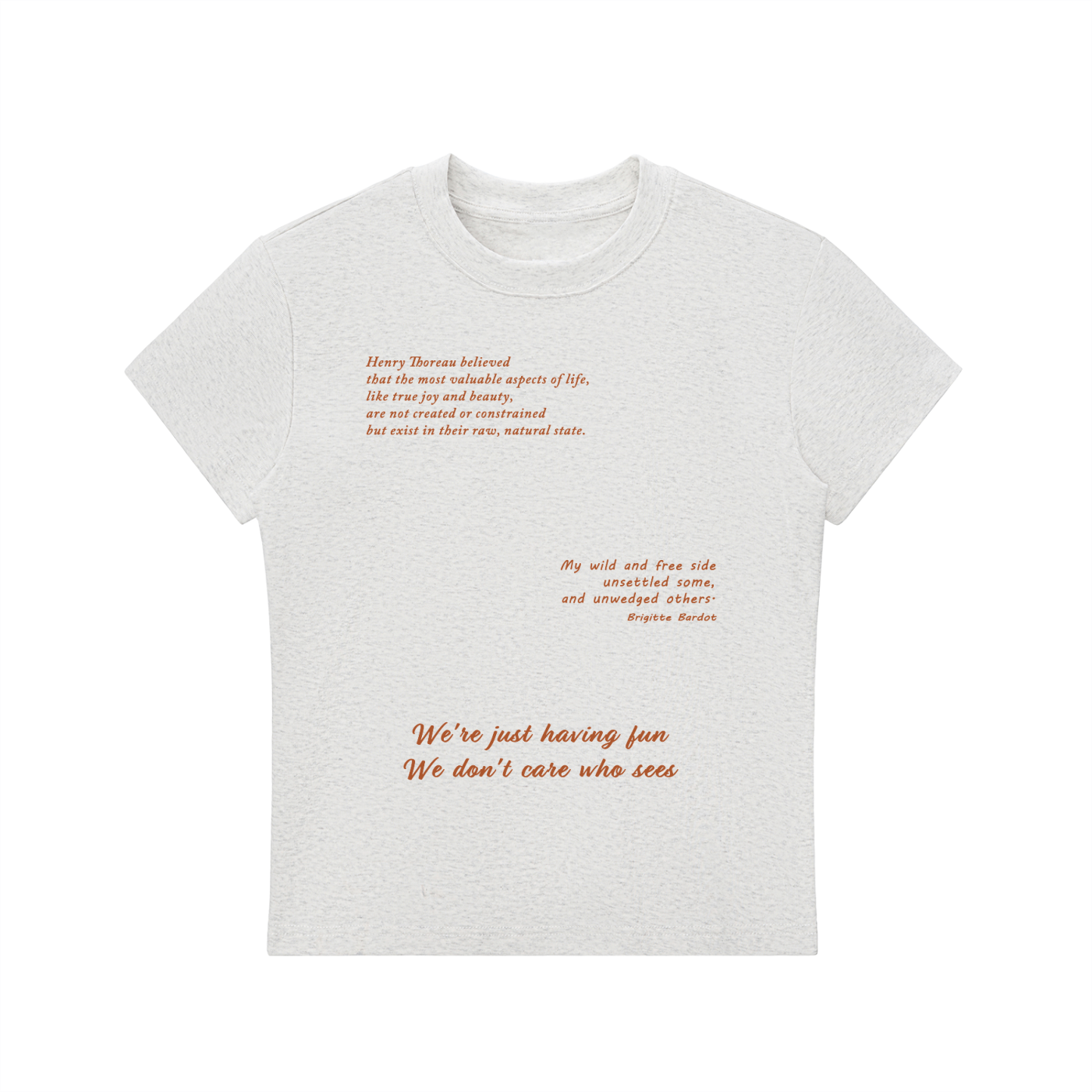 Essential Bodycon Crewneck T-Shirt