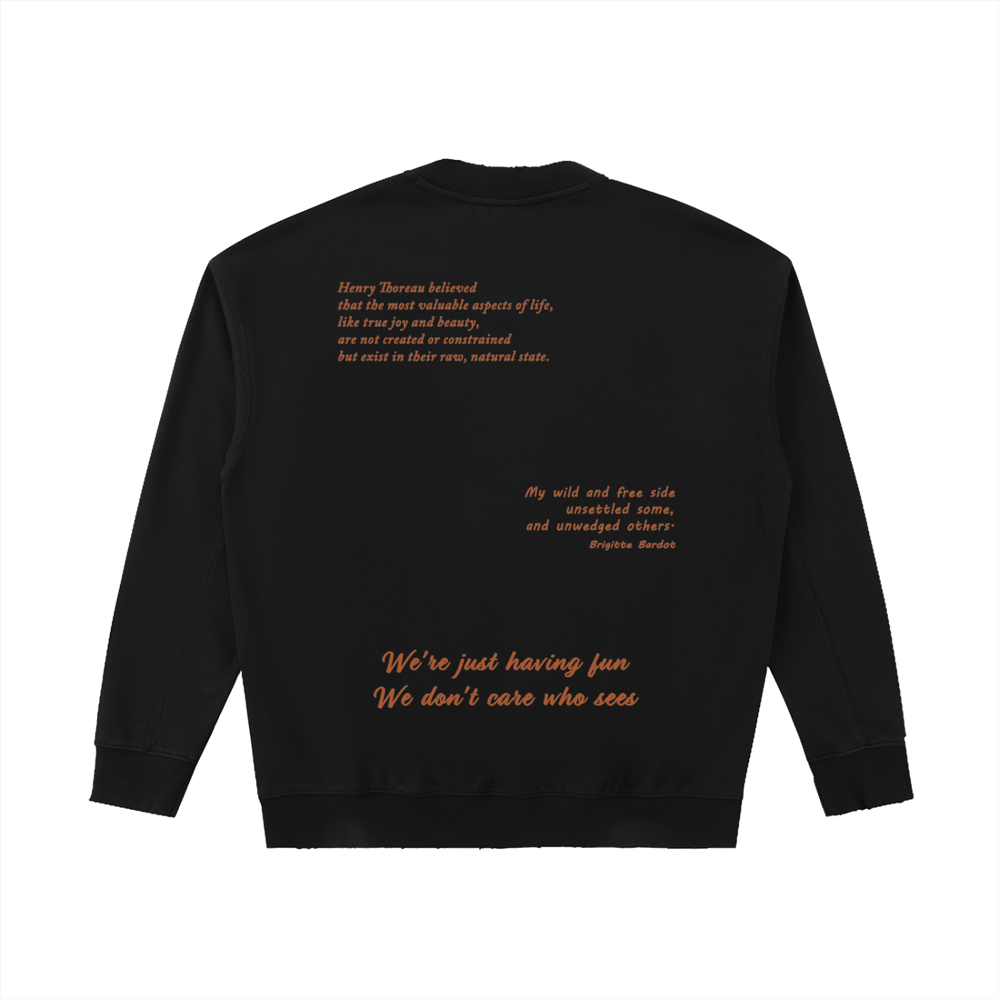 Drop Shoulder Crewneck Sweatshirt