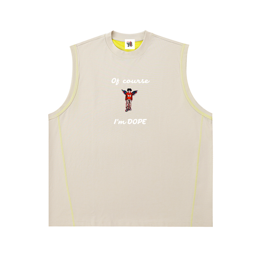 Contrast Panel Cooling Performance Tank Top