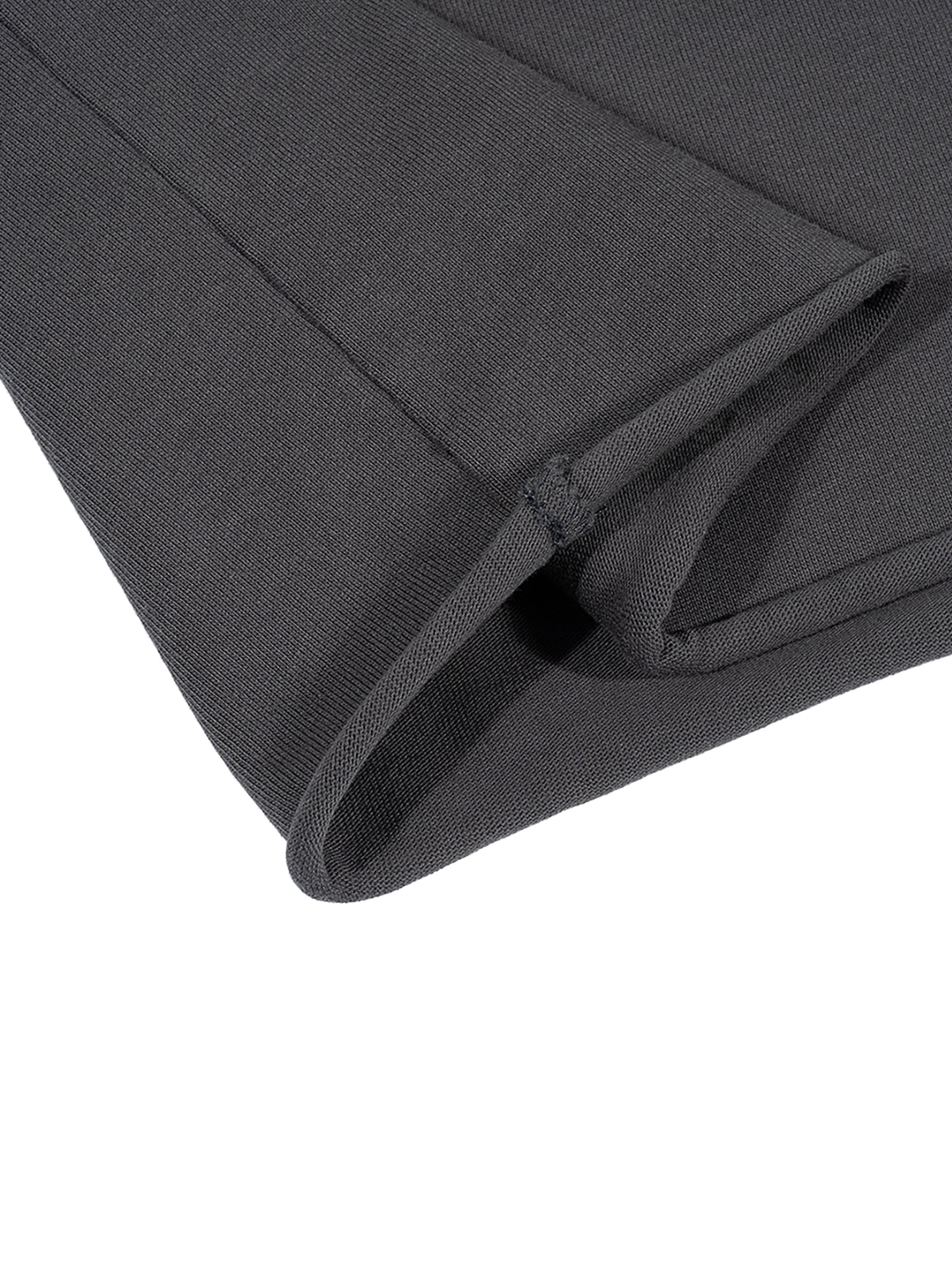Raw Edge Boxy Non-Shrink T-Shirt