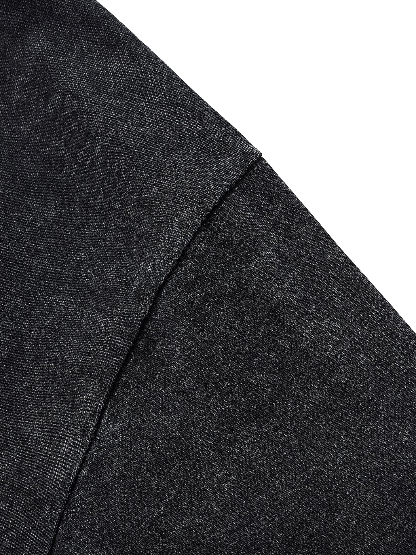 Raw Edge Snow Washed Boxy T-Shirt