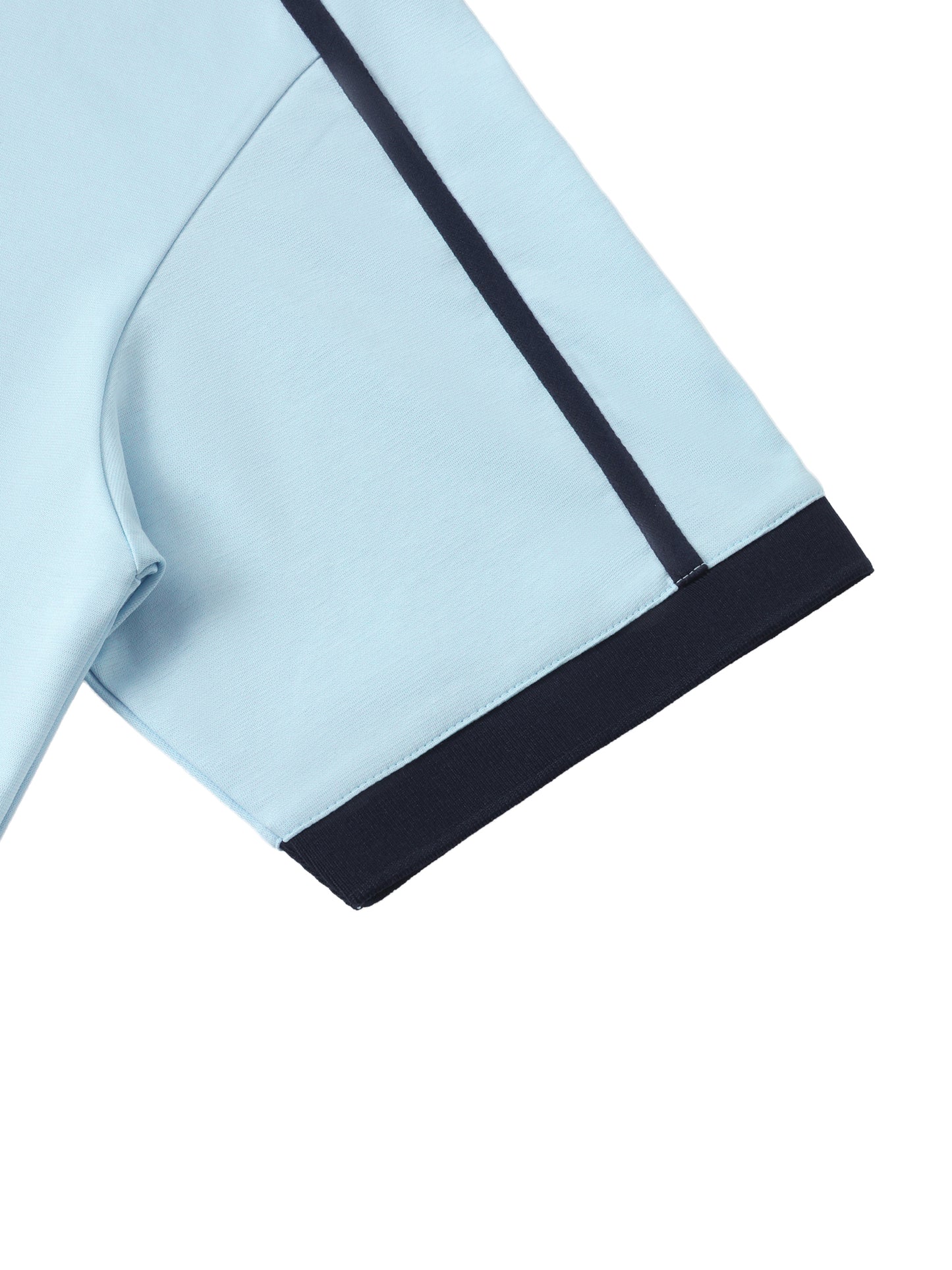 Unisex Contrast Piping Polo Shirt