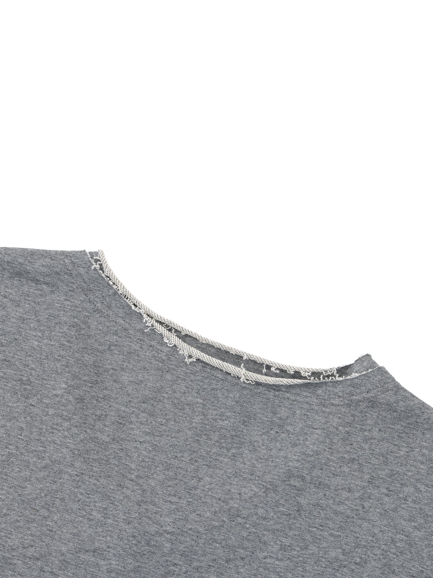 Women's Raw Hem Long Sleeve T-Shirt