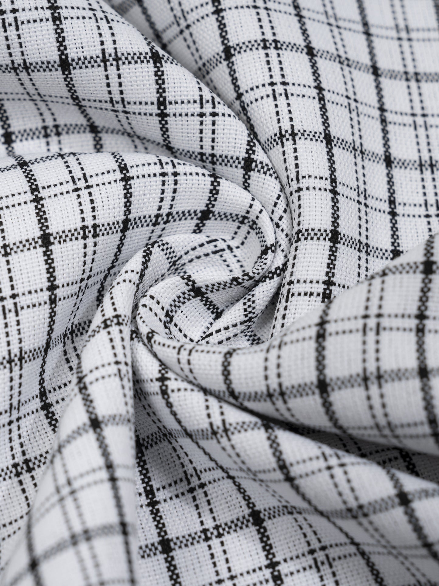 Unisex Distressed Plaid Boxy Shirt